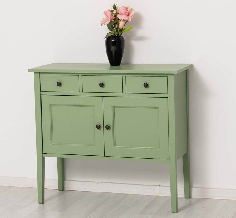 Sideboard aus Massivholz mit drei Schubladen -