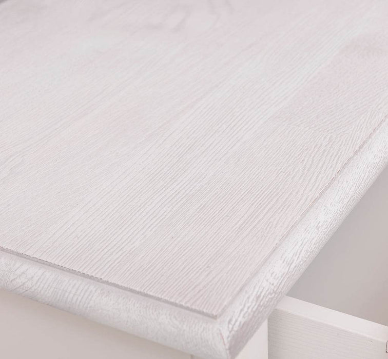 Sideboard aus Massivholz mit drei Schubladen und Türen -