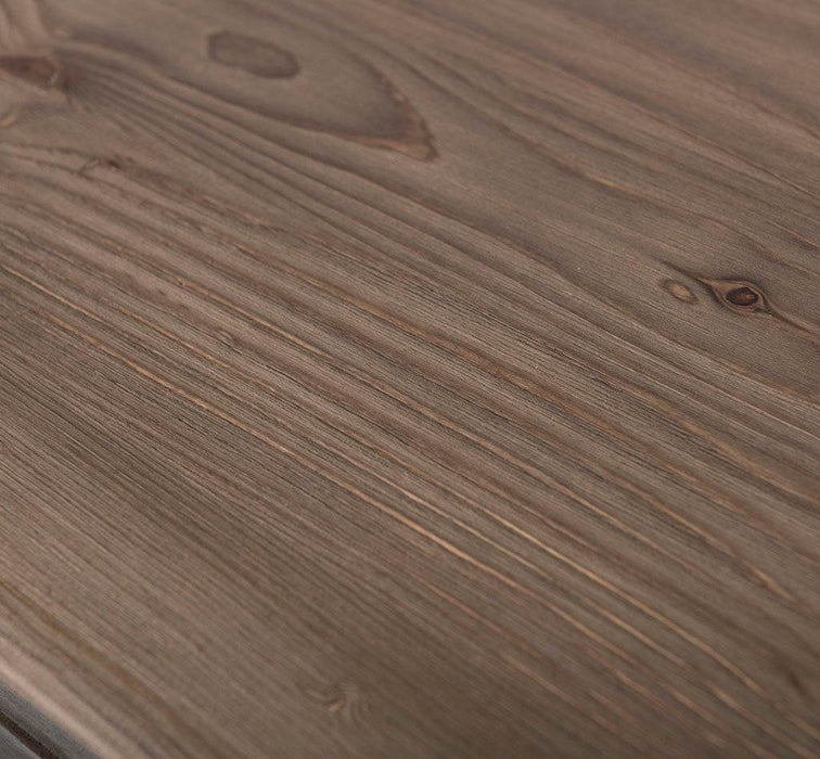 Sideboard aus Massivholz mit drei Schubladen und Türen -