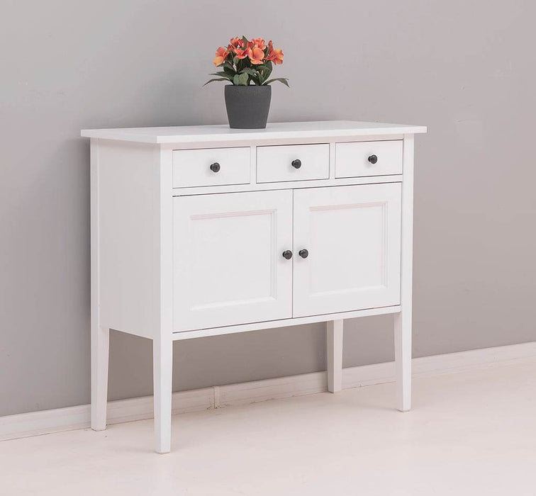 Sideboard aus Massivholz mit drei Schubladen -