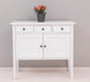 Sideboard aus Massivholz mit drei Schubladen -