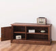 TV-Board aus Massivholz mit offener Ablage - Lowboard