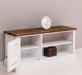 TV-Board aus Massivholz mit offener Ablage - Lowboard