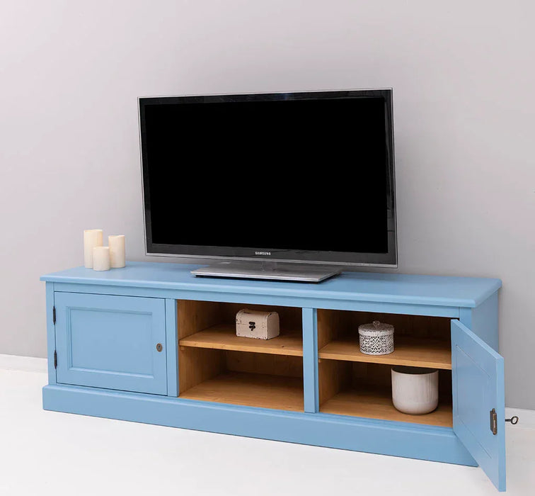 TV-Sideboard aus Massivholz verschließbaren Türen