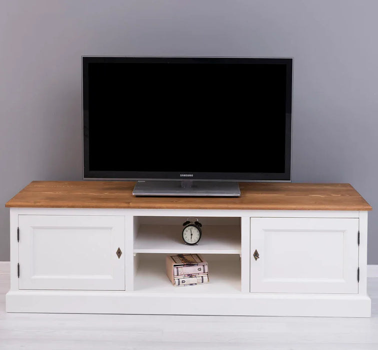 TV-Sideboard aus Massivholz verschließbaren Türen