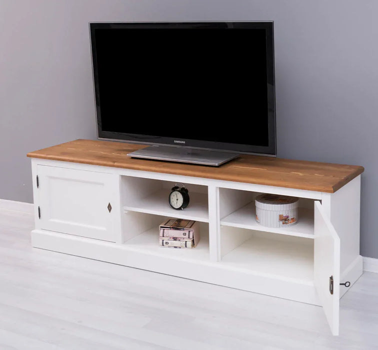 TV-Sideboard aus Massivholz verschließbaren Türen
