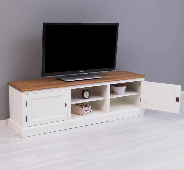 TV-Sideboard aus Massivholz verschließbaren Türen