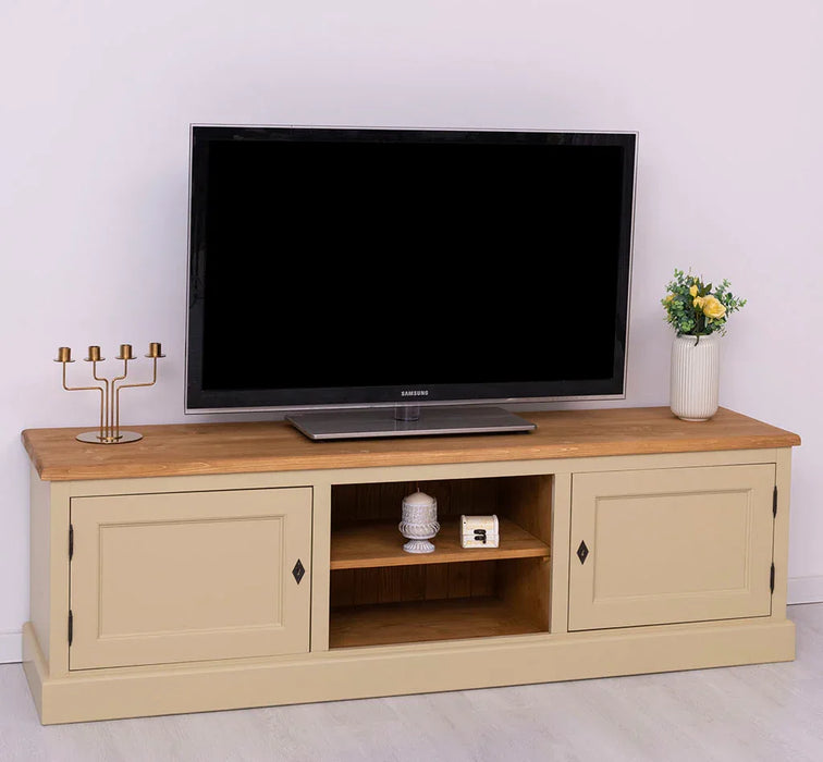 TV-Sideboard aus Massivholz verschließbaren Türen