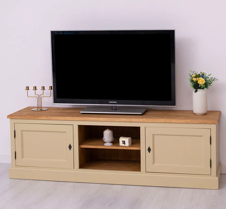 TV-Sideboard aus Massivholz verschließbaren Türen