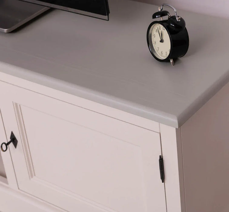 TV-Sideboard aus Massivholz verschließbaren Türen