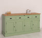 Viertüriges Sideboard aus Massivholz im Landhausstil -