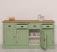 Viertüriges Sideboard aus Massivholz im Landhausstil -