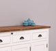 Viertüriges Sideboard aus Massivholz im Landhausstil -