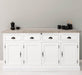 Viertüriges Sideboard aus Massivholz im Landhausstil -