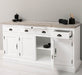 Viertüriges Sideboard aus Massivholz im Landhausstil -
