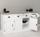 Viertüriges Sideboard aus Massivholz im Landhausstil -
