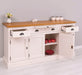 Viertüriges Sideboard aus Massivholz im Landhausstil -