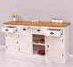 Viertüriges Sideboard aus Massivholz im Landhausstil -