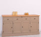Viertüriges Sideboard aus Massivholz im Landhausstil -