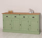 Viertüriges Sideboard aus Massivholz im Landhausstil -