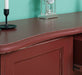 Vintage Sideboard aus Massivholz mit 2 Türen und 3 Schubladen | Kommode mit geschwungenen Füßen | Barock - Eiche - Creme