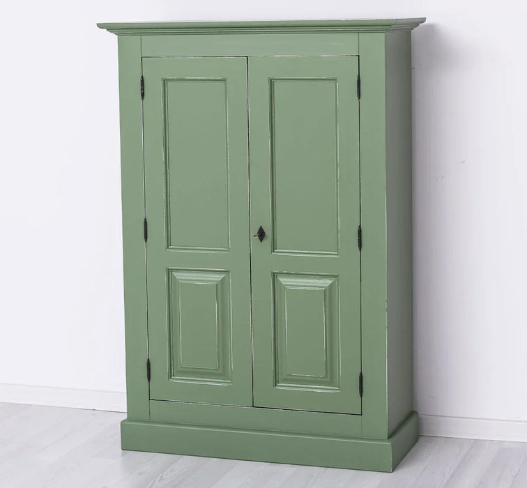 Wäscheschrank aus Massivholz in verschiedenen Farben - Handtuchschrank