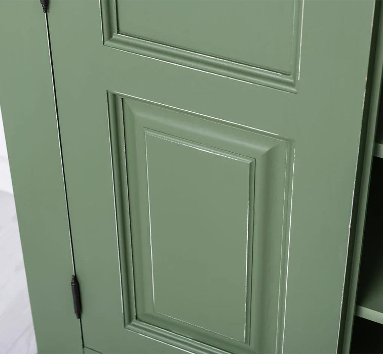 Wäscheschrank aus Massivholz in verschiedenen Farben - Handtuchschrank