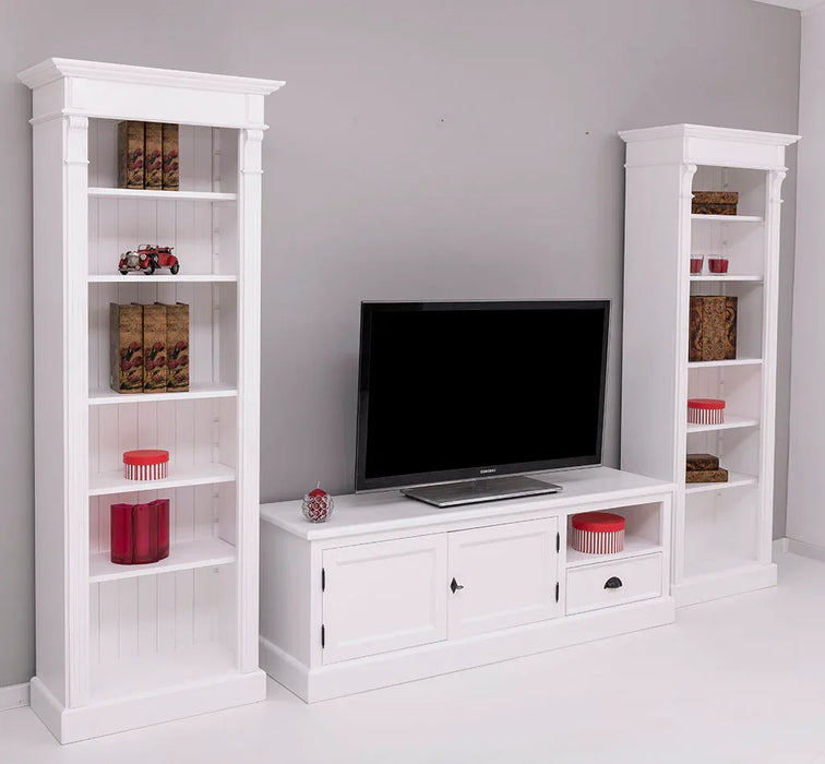 Wohnzimmerset bestehend aus TV-Board und zwei Regalen