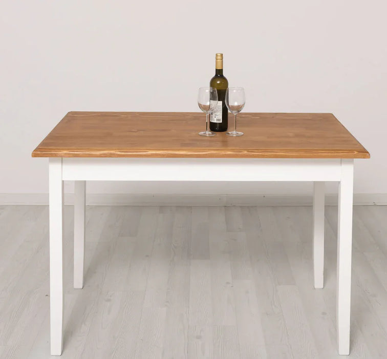 Esstisch aus Massivholz | mit Pinien- oder Eichenplatte