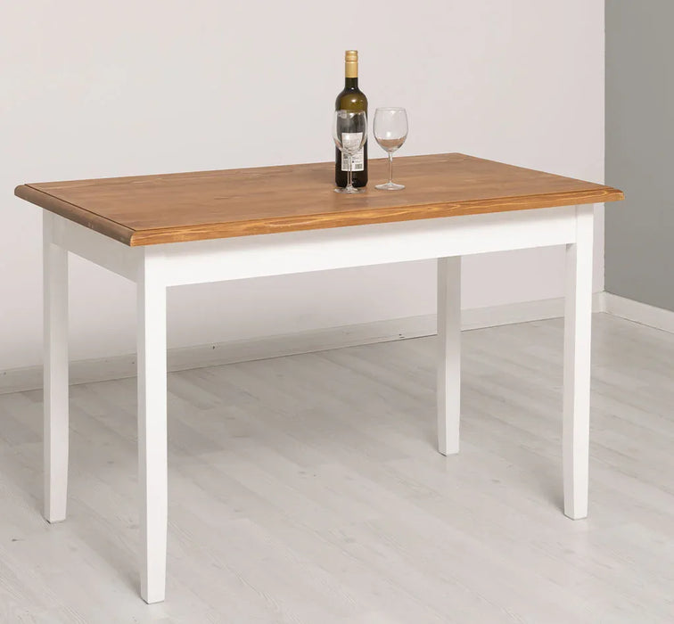 Esstisch aus Massivholz | mit Pinien- oder Eichenplatte