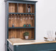Bar-Set bestehend aus Empfangstheke| Bartresen und Buffetschrank mit Glashalterungen - Mint