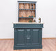 Bar-Set bestehend aus Empfangstheke| Bartresen und Buffetschrank mit Glashalterungen - Mint