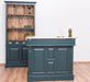 Bar-Set bestehend aus Empfangstheke| Bartresen und Buffetschrank mit Glashalterungen - Mint