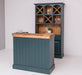 Bar-Set bestehend aus Empfangstheke| Bartresen und Buffetschrank mit Weinfächern - 