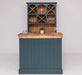 Bar-Set bestehend aus Empfangstheke| Bartresen und Buffetschrank mit Weinfächern - 
