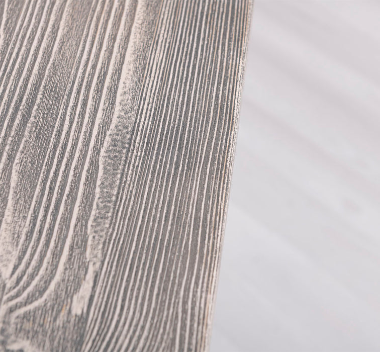 Barhocker mit Lehne aus massiver Pinie