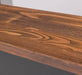 Bartresen | Empfangstheke in L-Form aus Massivholz mit Galerieaufbau - Apricot