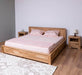 Bett aus massiver Wildeiche - 180 x 200 - 