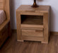 Bett aus massiver Wildeiche - 180 x 200 - 