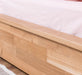 Bett aus massiver Wildeiche - 180 x 200 - 