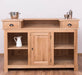 Landhausbar aus massiver Eiche | Cocktail Bar | Kaffeetheke in 2 Größen - 160 x 65 x 107