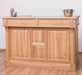 Landhausbar aus massiver Eiche | Cocktail Bar | Kaffeetheke in 2 Größen - 160 x 65 x 107