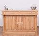 Landhausbar aus massiver Eiche | Cocktail Bar | Kaffeetheke in 2 Größen - 160 x 65 x 107