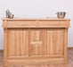 Landhausbar aus massiver Eiche | Cocktail Bar | Kaffeetheke in 2 Größen - 160 x 65 x 107