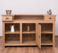 Landhausbar aus massiver Eiche | Cocktail Bar | Kaffeetheke in 2 Größen - 160 x 65 x 107