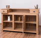 Landhausbar aus massiver Eiche | Cocktail Bar | Kaffeetheke in 2 Größen - 160 x 65 x 107