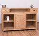 Landhausbar aus massiver Eiche | Cocktail Bar | Kaffeetheke in 2 Größen - 160 x 65 x 107