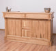 Landhausbar aus massiver Eiche | Cocktail Bar | Kaffeetheke in 2 Größen - 160 x 65 x 107