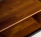 Bartresen | Empfangstheke aus Massivholz im Landhausstil - 120x107x51 / Schwarz
