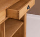 Bartresen | Empfangstheke aus Massivholz im Landhausstil - 120x107x51 / Schwarz